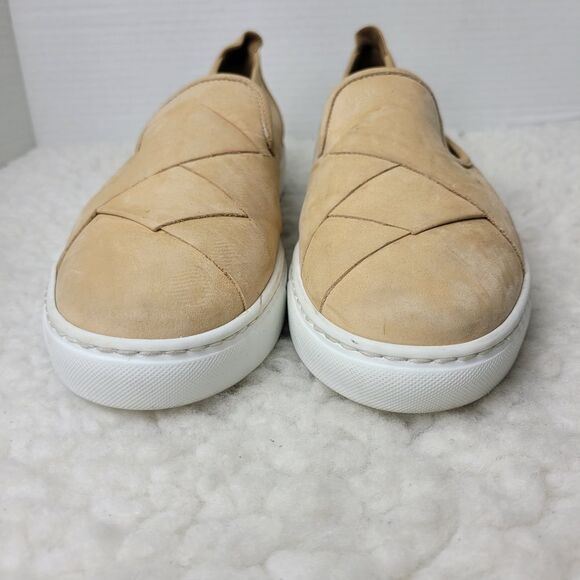 Beige Slip-On Sneakers - Picture 2 of 13